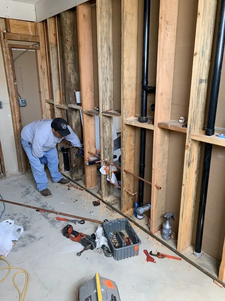 Commercial rough-in plumbing for Commercial Plumbing in Roeland Park
